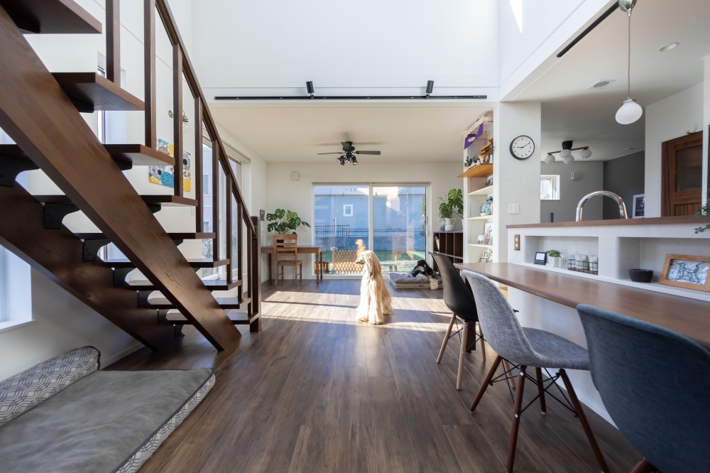 札幌市nさま 建築ご予算2500万円以内 Colors スタンダードプラン インタビューに答えてくれた方 ご夫婦 暮らしレポート 専門職組合株式会社