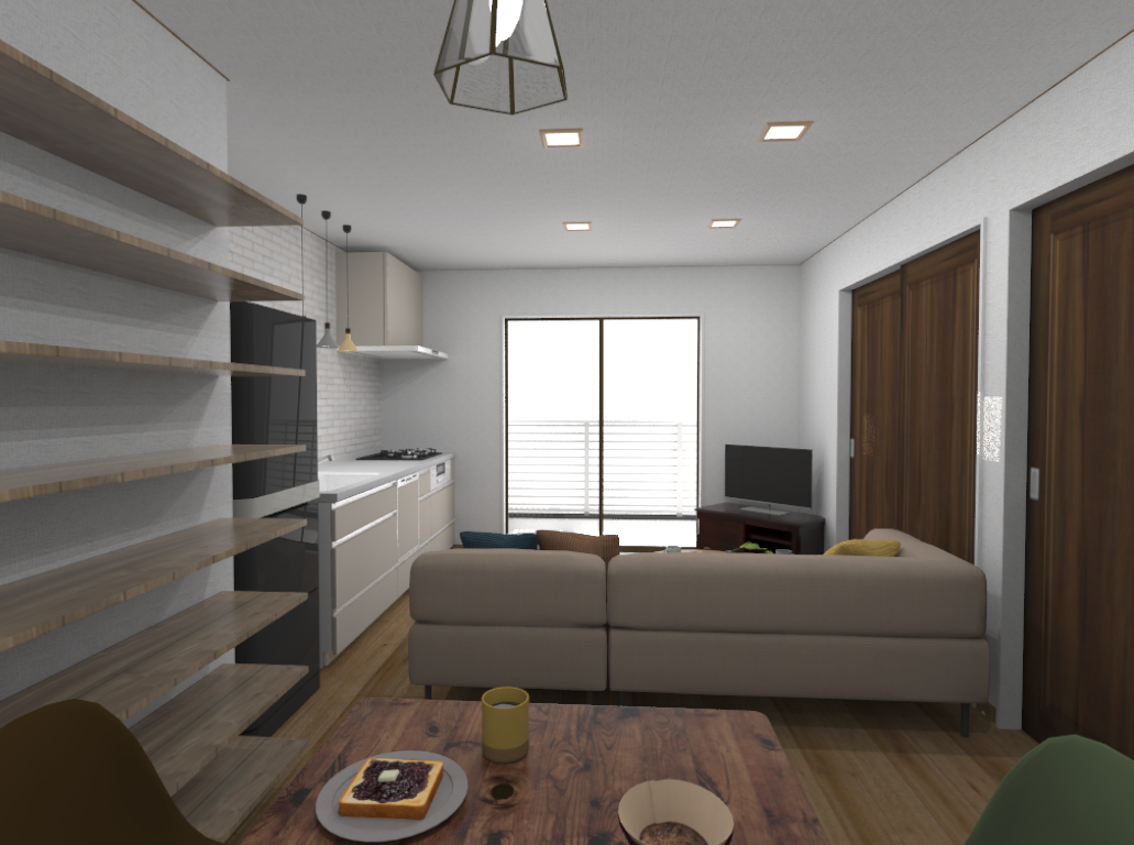 リノベ後イメージパース