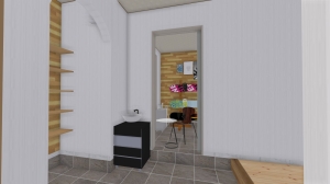   玄関からホビールームへ行けます 